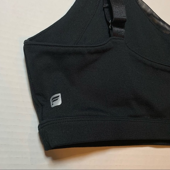 Med Fabletics black V neck sports bra - Picture 6 of 12